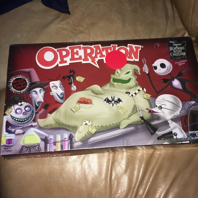 VTG NEW NIGHTMARE Before Christmas Operation Game Collector Edition