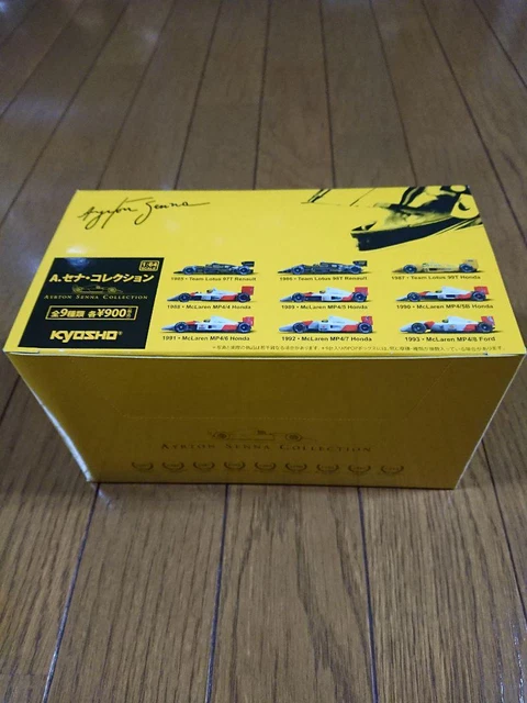 Kyosho Ayrton Senna Collection Full Comp Set