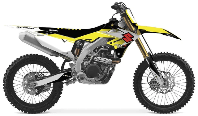 DCOR 20-40-452 COR 9 compatible with Suzuki Complete Graphics Kit - White