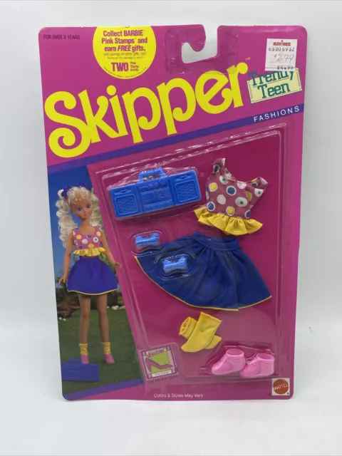 Mattel SKIPPER Trendy Teen Fashions 774 outfit NIB NRFP