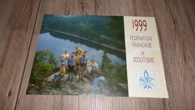 Calendrier Fédération Française de Scoutisme 1999 - Scouts