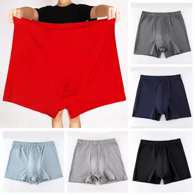 Men's Cotton Underwear Soft Boxers Breathable Briefs Underpants Panties Knickers