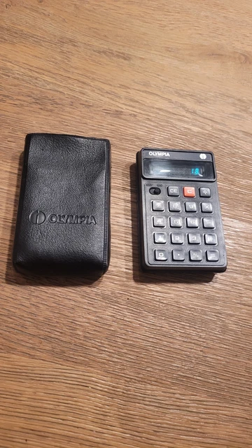 Calculatrice LED Olympia CD 25 1976 Japan - Fonctionne