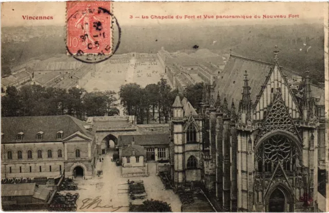 CPA Vincennes La chapelle du Fort (1347450)