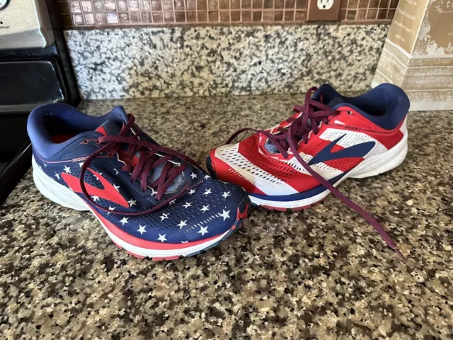 BROOKS LAUNCH 5 Victory Stars Stripes 4th USA Women s Running Shoes NEW 9 224.95 PicClick