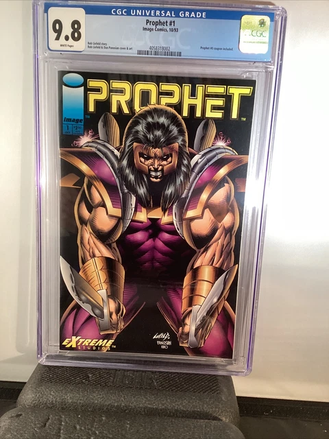 Prophet #1 - CGC 9.8 NM/MT WP! First solo series featuring Prophet! (1993)