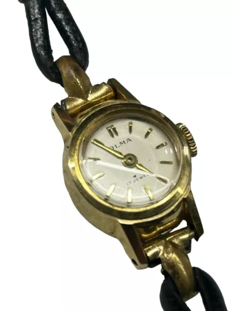 TINY VINTAGE OLMA 17 Jewels NJF Swiss 5471 Ladies watch 187.50