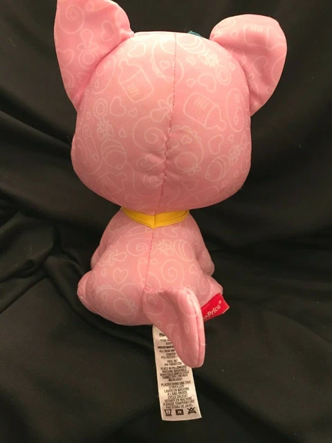 Fisher Price Kitty Cat Kitten Infant Baby Doll Pink Stuffed Plush Toy Gift 7.5” 3