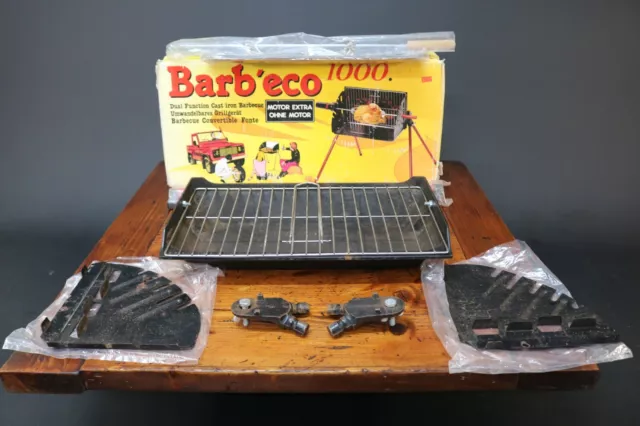 Barb`Eco 1000 BBQ Vertikaler Grill Gusseisen Vintage Retro Camping Angelcamp