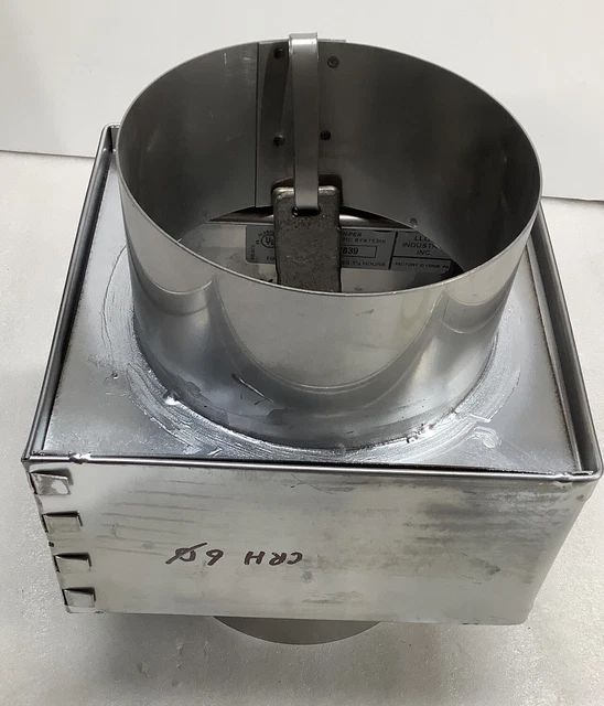 Lloyd Industries 6” Fire Damper 1 1/2 hours Model 75