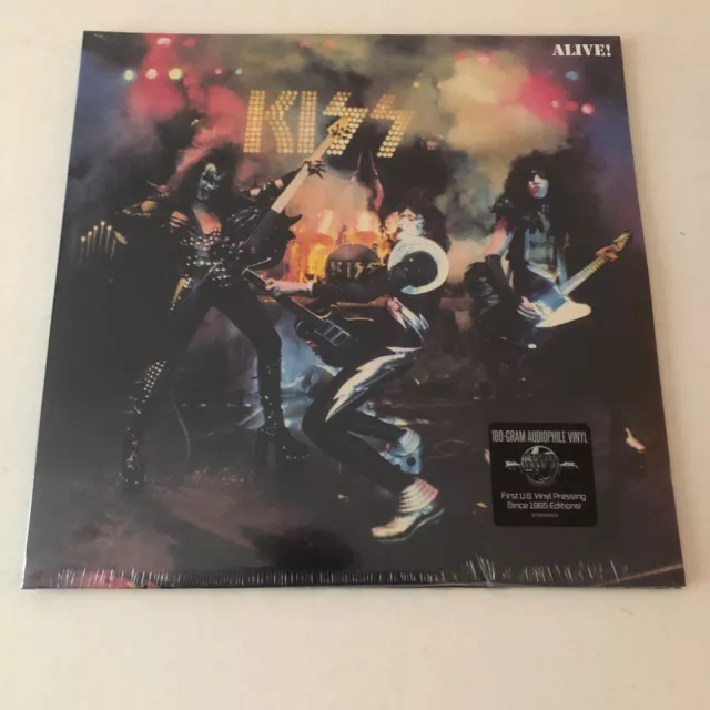 Kiss: Alive! Vinyl  2 LP, 180 Gramm audiophiles Vinyl, US-Pressung