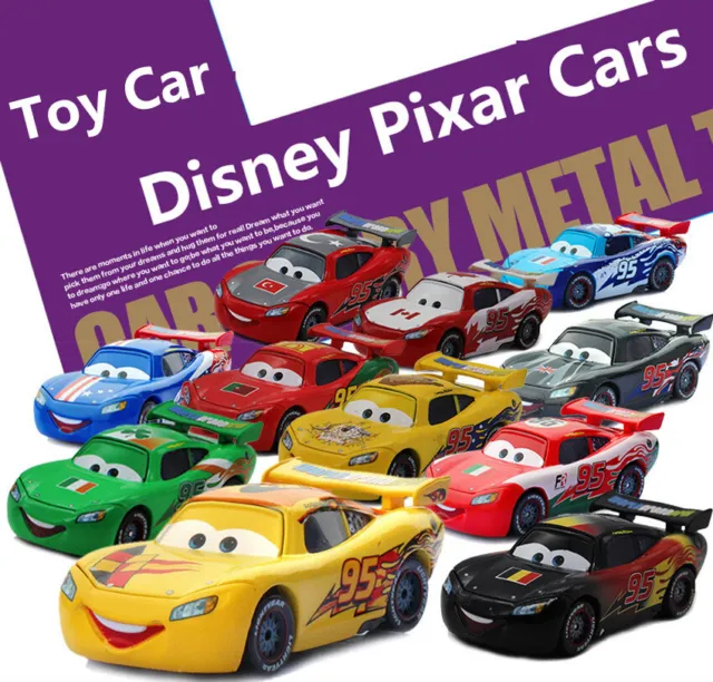 Film National McQueen Series Gift Model Car Disney Pixar Cars Toys Movie Diecast