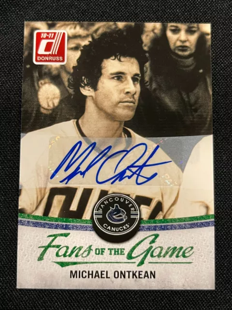 2011 Panini Donruss Fans of the Game Michael Ontkean 4 Autograph Card AA