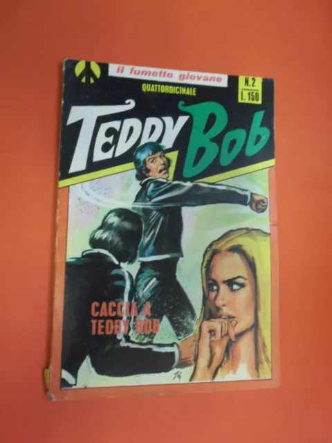 Teddy Bob Fumetto Giovane 2°Serie N° 2 Astorina 1973 -Diabolik