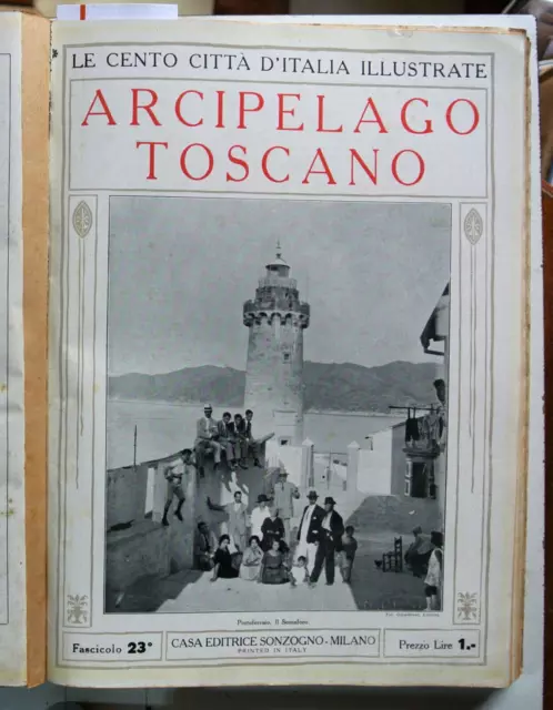 1920=Cento Citta D'italia=Arcipelago Toscano - Isola D'elba  - Sonzogno Mi. 3
