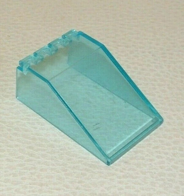 LEGO: Windscreen 6 x 4 x 2 - Ref 4474 Trans Light Blue - Set 4022 1896 6389