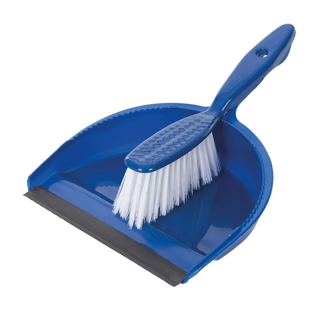 Task - Dustpan & Brush Set Display Box 24pk - 280 x 220mm