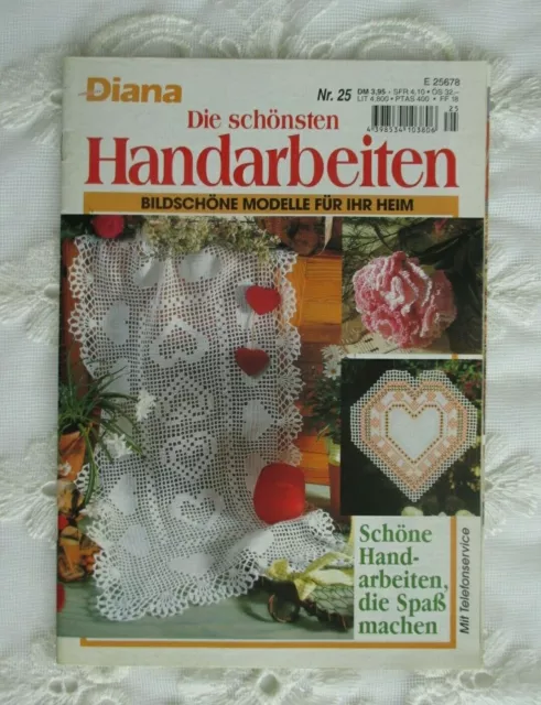 Diana Die schönsten Handarbeiten Nr. 25 von 1999 schöne Wohnaccessoires
