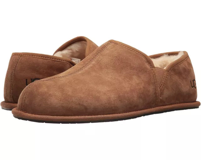 Men UGG Scuff Romeo II Suede Slipper 1113630 Chestnut 100% Authentic Brand New