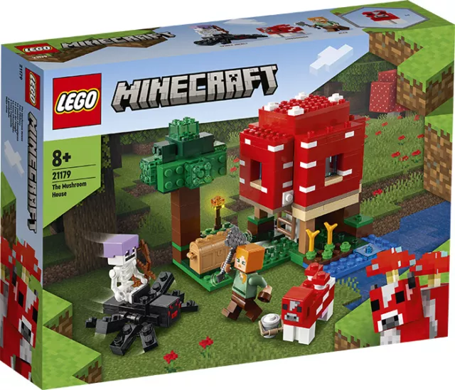 Lego Minecraft La Casa De Setas 21179Lego