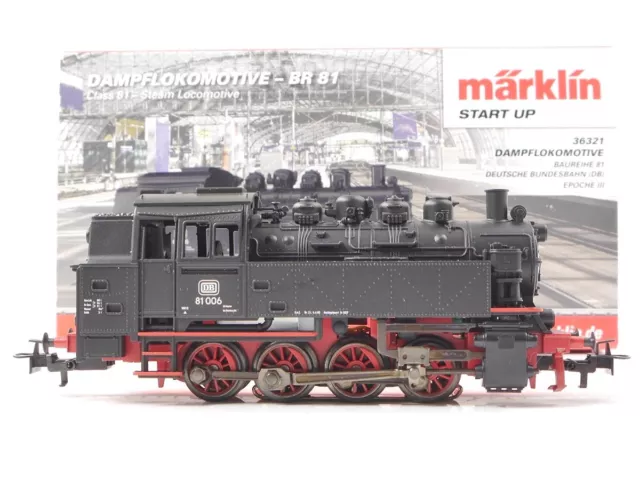 Märklin H0 36321 Dampflok Tenderlok BR 81 006 DB / MFX Digital NEM