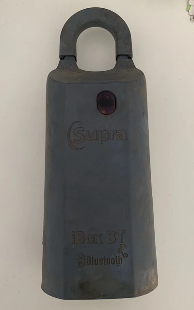 SUPRA iBOX BT BLUETOOTH MLS LOCKBOX PADLOCK SUPRA iBOX BT BLUETOOTH MLS LOCKBOX PADLOCK