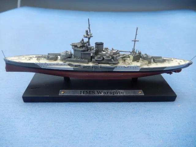 Atlas Editions 1/1250th scale:- HMS WARSPITE.