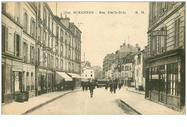 92.SURESNES.n°7886.RUE EMILE ZOLA.CHARCUTERIE