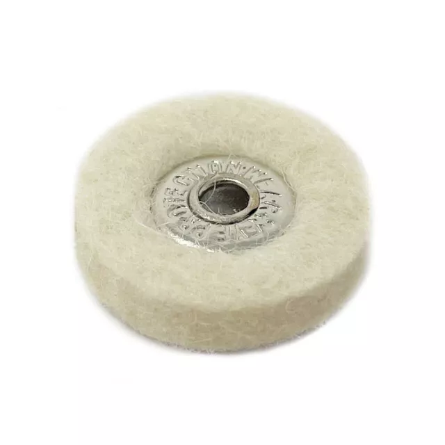 Soft Felt Pendant Mop Cotton Polishing Wheel Unmounted 20mm Mini for Gold Silver