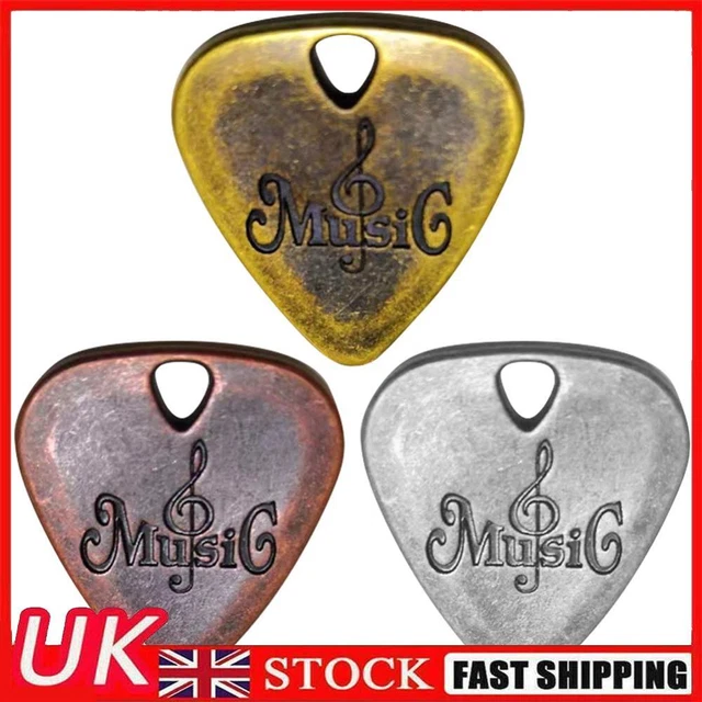 Metal Pick Zinc Alloy Pick Plectrum for Electric Guitar Musical Instrument Parts