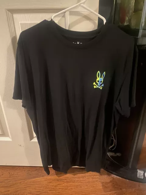 Psycho Bunny Men T Shirt | Black | Size 6