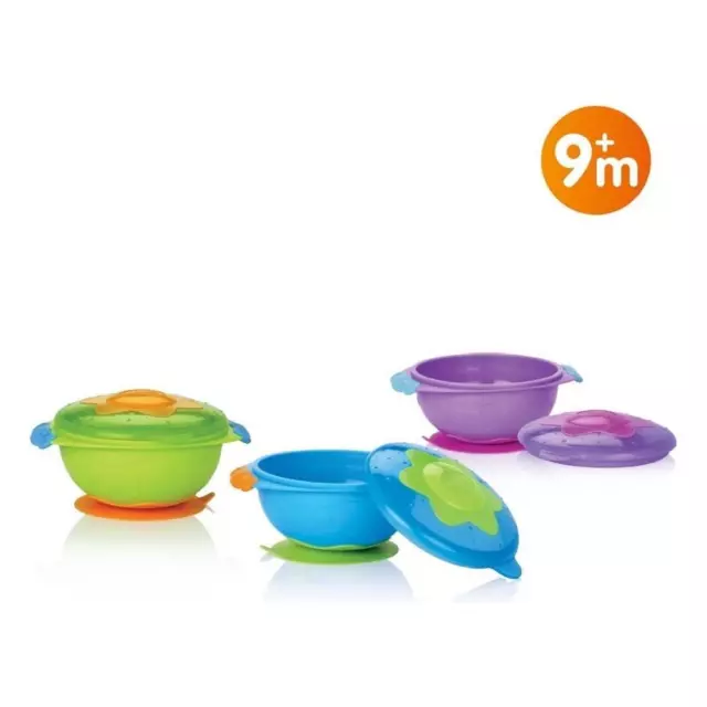 Scodella Porta vivande 300 ml Wacky Ware Nuby ID5322 in assortimento