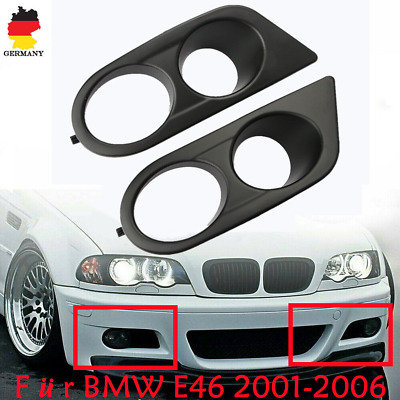 Nebelscheinwerfer Abdeckung Umrandung Luftkanal für BMW E46 M3 01-06 
