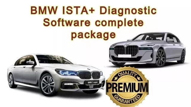 Packet BMW ISTA+, E sys etc Diagnose Software 2022