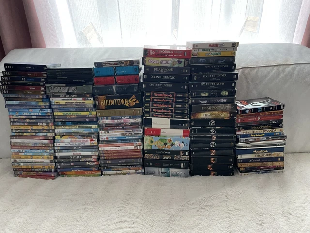 Lot 343 Dvd (walt disney, films d’action, manga, dessins annimes, serie)