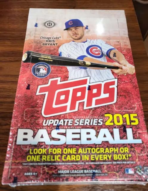 Paquete de pasatiempos de béisbol de 10 tarjetas Topps Update Series 2015 - Ver lista de verificación dentro 3