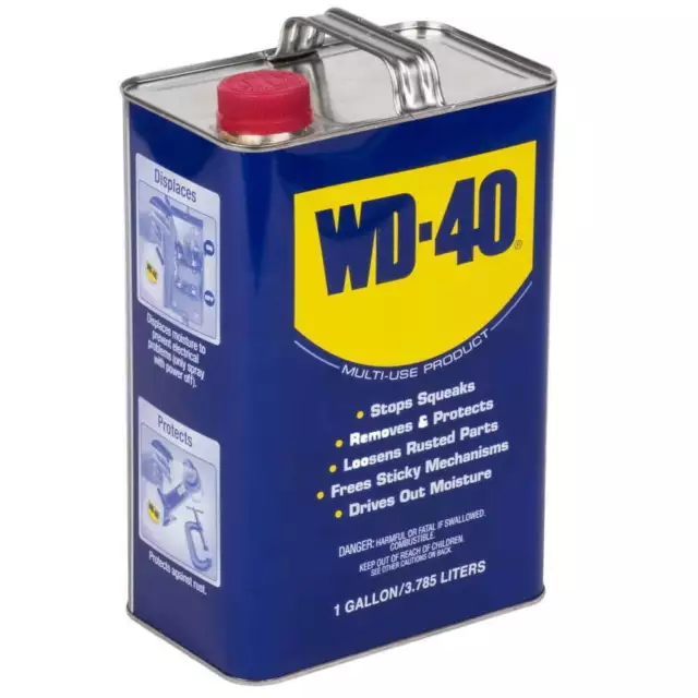 Original WD-40 Formula, Multi-Purpose Lubricant for Heavy Duty Use,1 Gallon