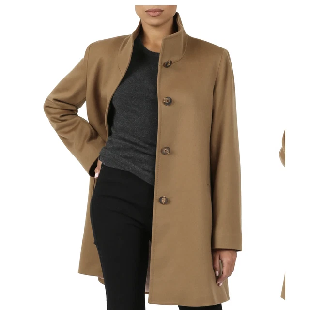 Fleurette Loro Piana Wool Coat New Size