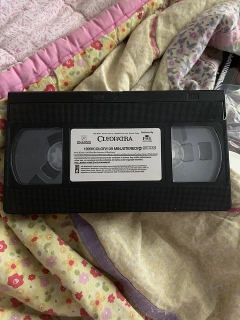 CLEOPATRA VHS - 2 Tape Mini-series 1999 - Brand New & Sealed - Aus  