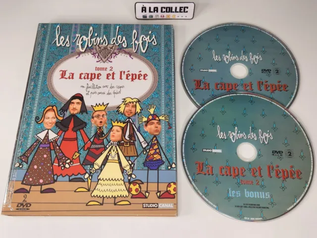 Les Robins des Bois Tome 2 La Cape et L'Epée - Coffret 2 DVD (FR) - StudioCanal