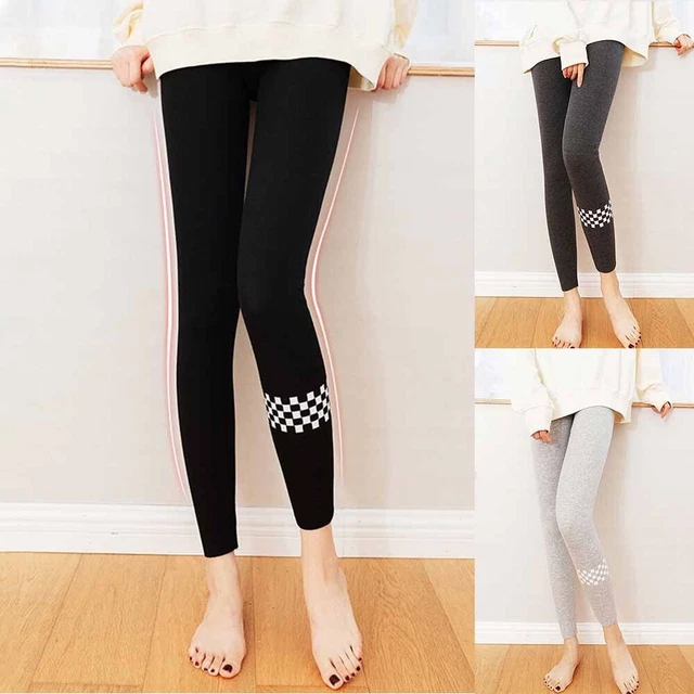 Leggings peluche velluto tinta unita ispessiti stretti donna pantaloni approfonditi