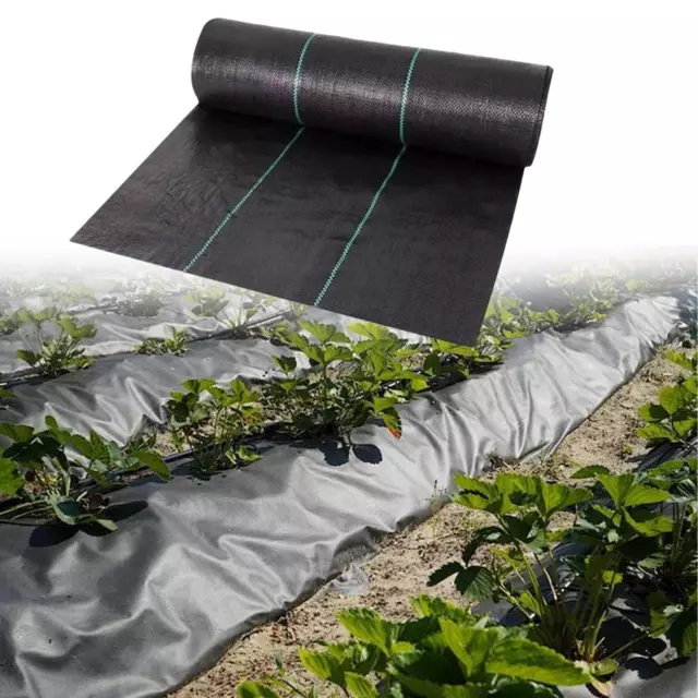 Weeds Barrier Landscape Fabric Woven Landscape Fabric,Easy Setup Weeds