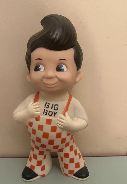 1973 Vintage Bob’s Big Boy Bank Rubber Figure Good Condition
