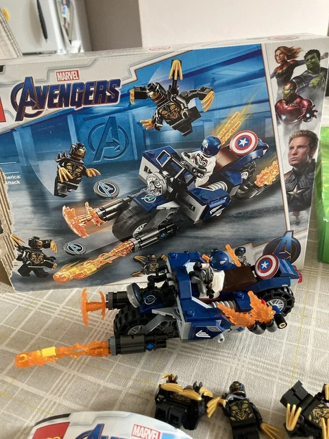 Lego Marvel 76123 Avengers Captain America Outriders Attack