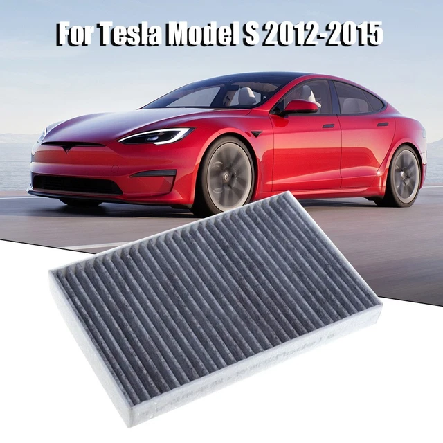 Filtre à Air Pour for Tesla Cabine Voiture Carbone Fibre Direct Pièces de