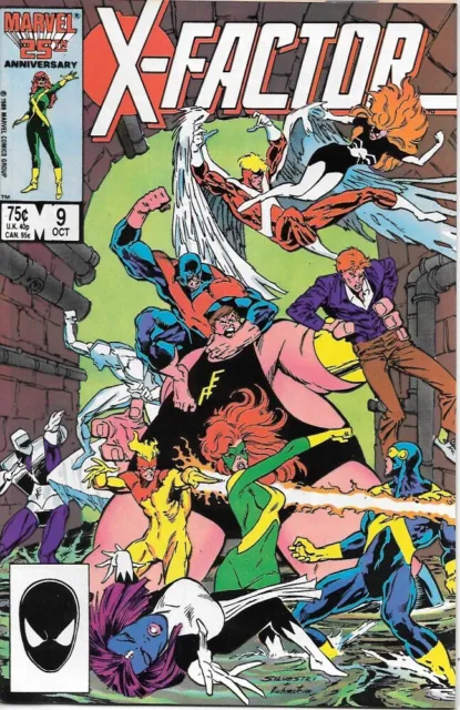X-Factor Comic Book #9 Marvel Comics 1986 VERY HIGH GRADE UNREAD NEW