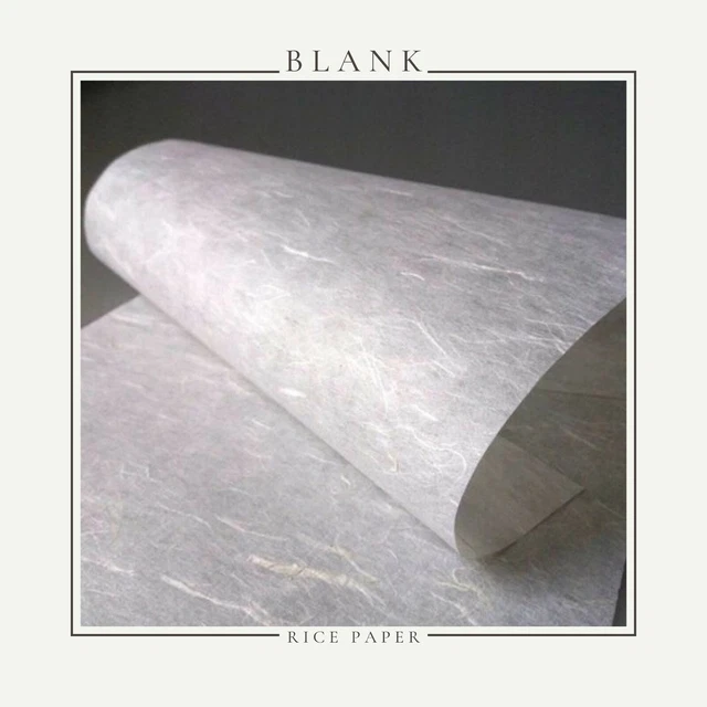 DECOUPAGE RICE PAPER Blank Printable Plain White Color A4 10 DECOUPAGE RICE PAPER Blank Printable Plain White Color A4 10