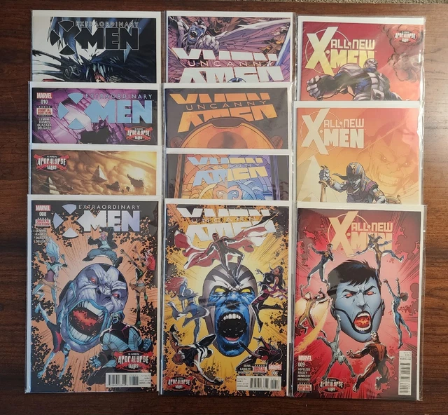 X-Men Apocalypse Wars Uncanny, Extraordinary,  ALL-NEW X-Men ALMOST COMPLETE SET