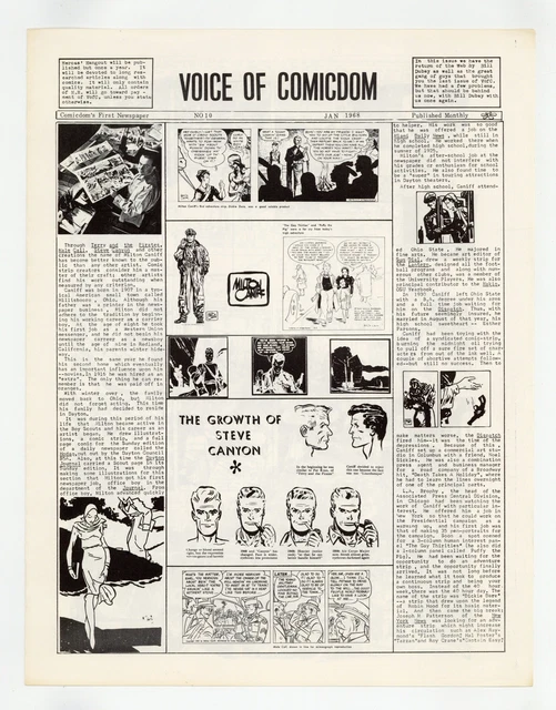 Voice of Comicdom #10 VF- 7.5 1968