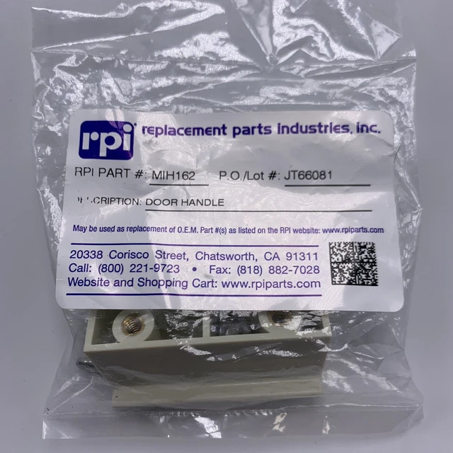 Midmark - Ritter M11 Door Handle - Rpi# Mih162